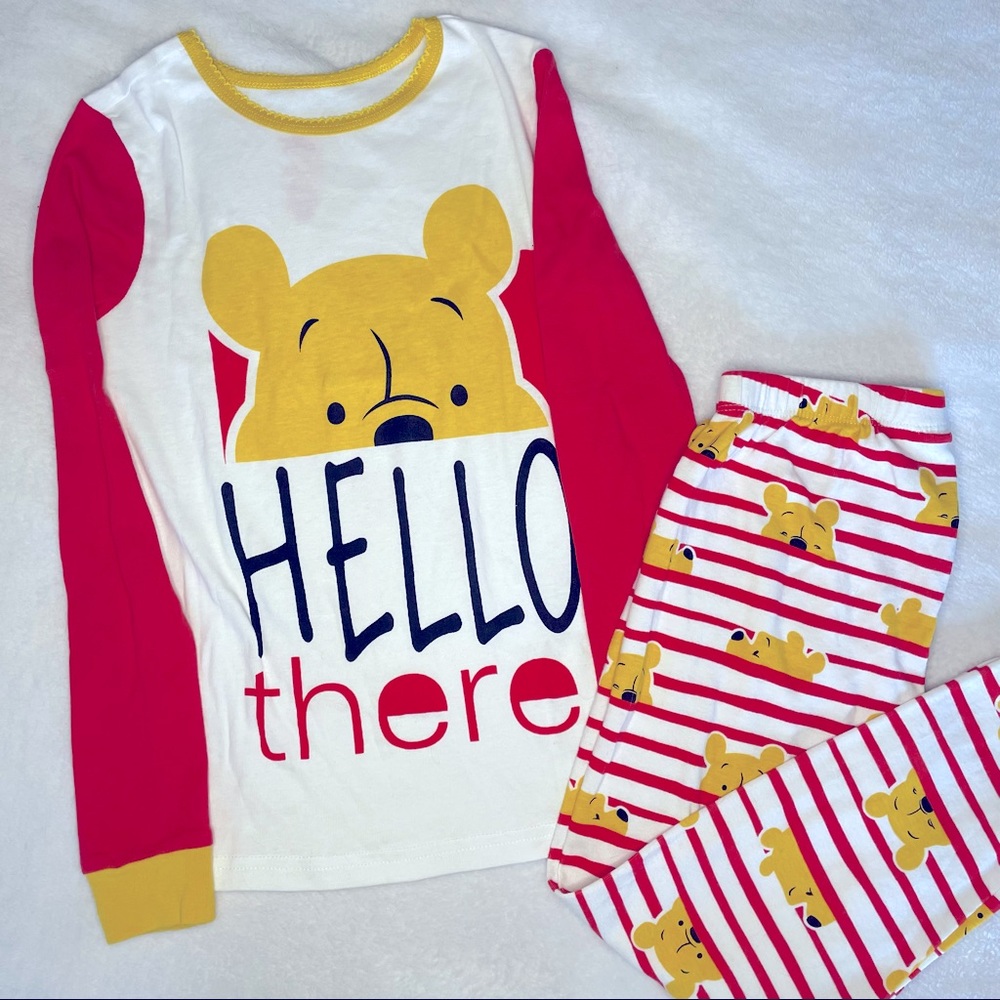 Disney Winnie The Pooh kids pajama set- size 10